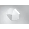 Applique TRE, acier blanc - Pas cher