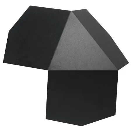 Applique TRE, acier noir - Pas cher
