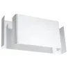 Applique SCATOLA, acier blanc - Pas cher