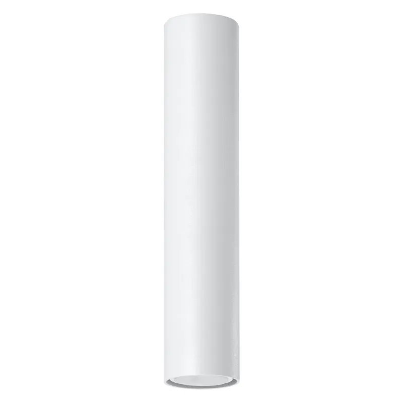 Plafonnier LAGOS, acier blanc, GU10 - Pas cher