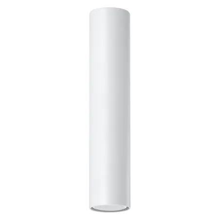 Plafonnier LAGOS, acier blanc, GU10 - Pas cher