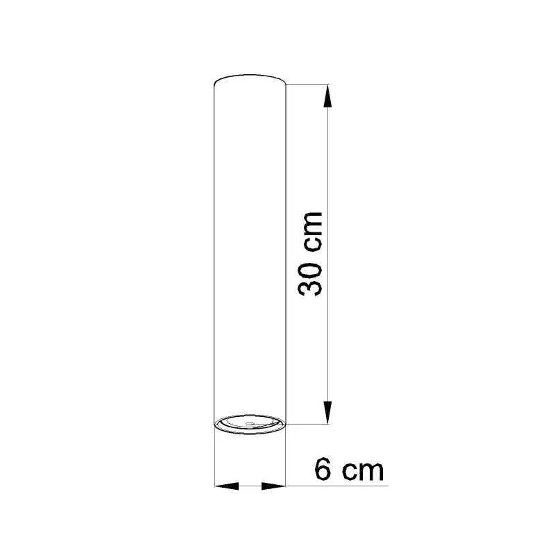 Plafonnier LAGOS, acier blanc, GU10 - Pas cher