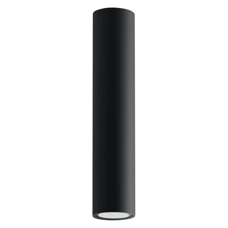 Plafonnier LAGOS, acier noir, GU10 - Pas cher