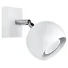 Applique OCULARE,acier blanc, GU10 - Pas cher