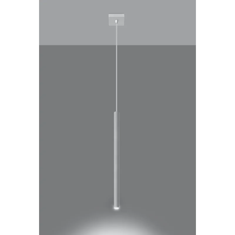 Suspension PASTELO 1, acier blanc - Pas cher