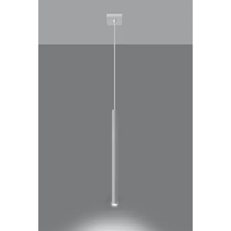 Suspension PASTELO 1, acier blanc - Pas cher