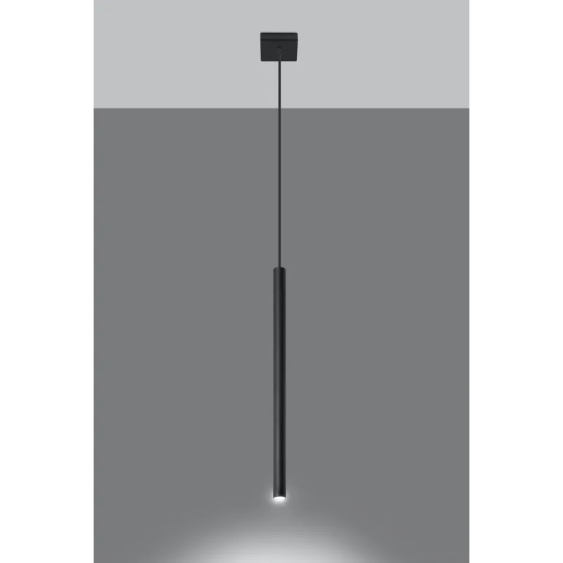 Suspension PASTELO 1, acier noir - Pas cher