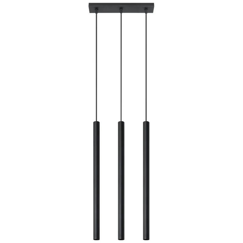 Suspension PASTELO 3, acier noir - Pas cher