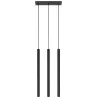 Suspension PASTELO 3, acier noir - Pas cher
