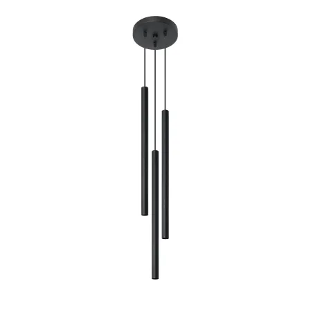 Suspension PASTELO 3P, acier noir - Pas cher