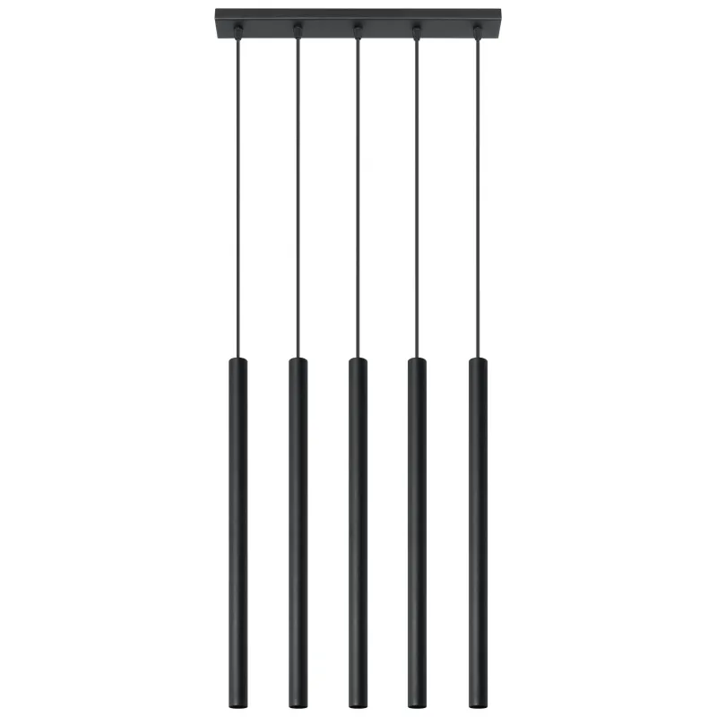 Suspension PASTELO 5, acier noir - Pas cher