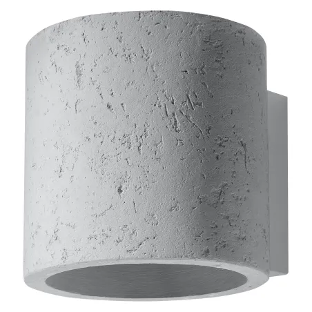 Applique ORBIS beton blanc - Pas cher