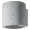 Applique ORBIS beton blanc - Pas cher