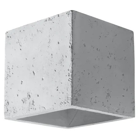 Applique QUAD beton blanc - Pas cher