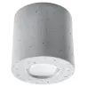 Plafonnier ORBIS beton blanc, GU10 - Pas cher