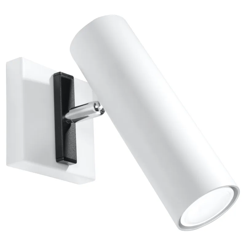 Applique DIREZIONE acier blanc, GU10 - Pas cher