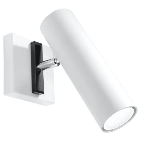 Applique DIREZIONE acier blanc, GU10 - Pas cher