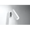 Applique DIREZIONE acier blanc, GU10 - Pas cher