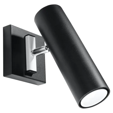 Applique DIREZIONE, acier noir, GU10 - Pas cher