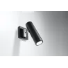 Applique DIREZIONE, acier noir, GU10 - Pas cher