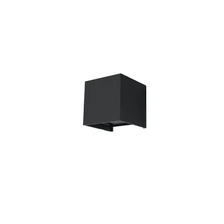 Applique LUCA, aluminium noir, LED intégrée IP54 - Pas cher