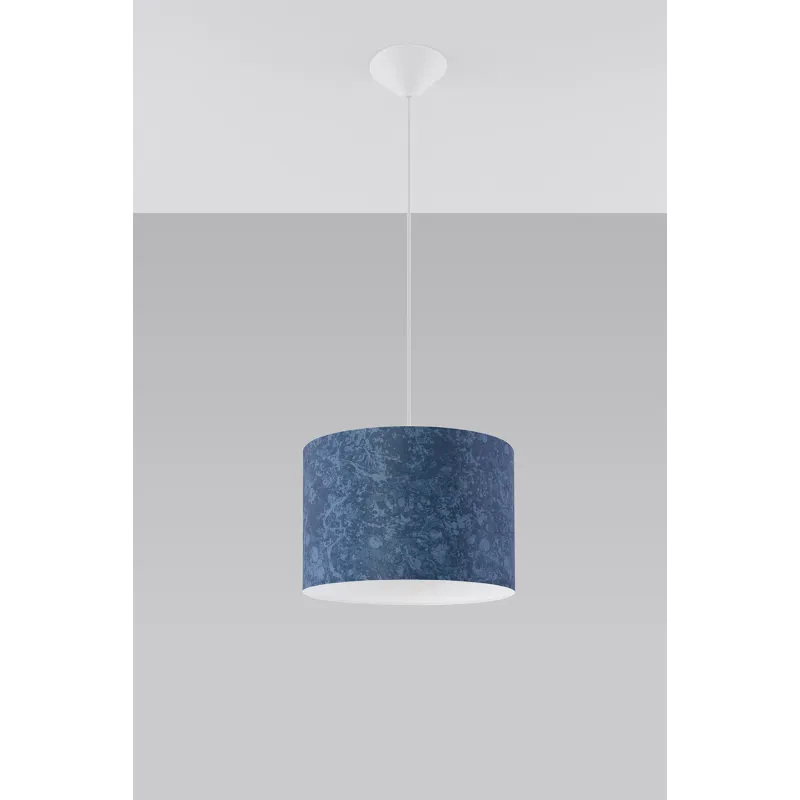 Suspension BLU, PVC multicolore, E27 - Pas cher