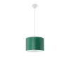 Suspension vert, PVC multicolore, E27 - Pas cher