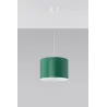 Suspension vert, PVC multicolore, E27 - Pas cher