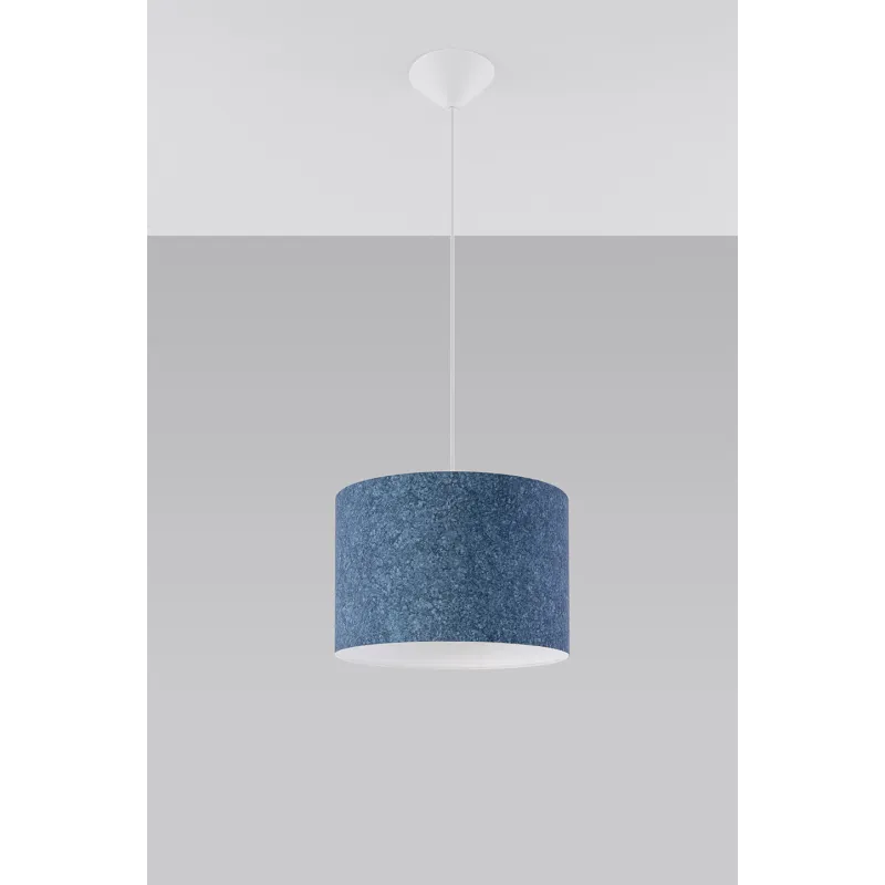 Suspension AZURE, PVC multicolore, E27 - Pas cher