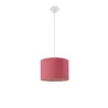 Suspension rouge, PVC multicolore, E27 - Pas cher