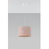 Suspension SPRING, PVC multicolore, E27 - Pas cher