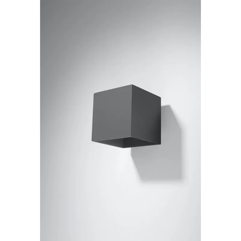Applique QUAD 1, aluminium anthracite - Pas cher