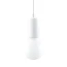 Suspension DIEGO 1, PVC blanc, E27 - Pas cher