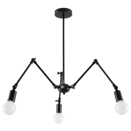 Suspension STARK 3, acier noir - Pas cher