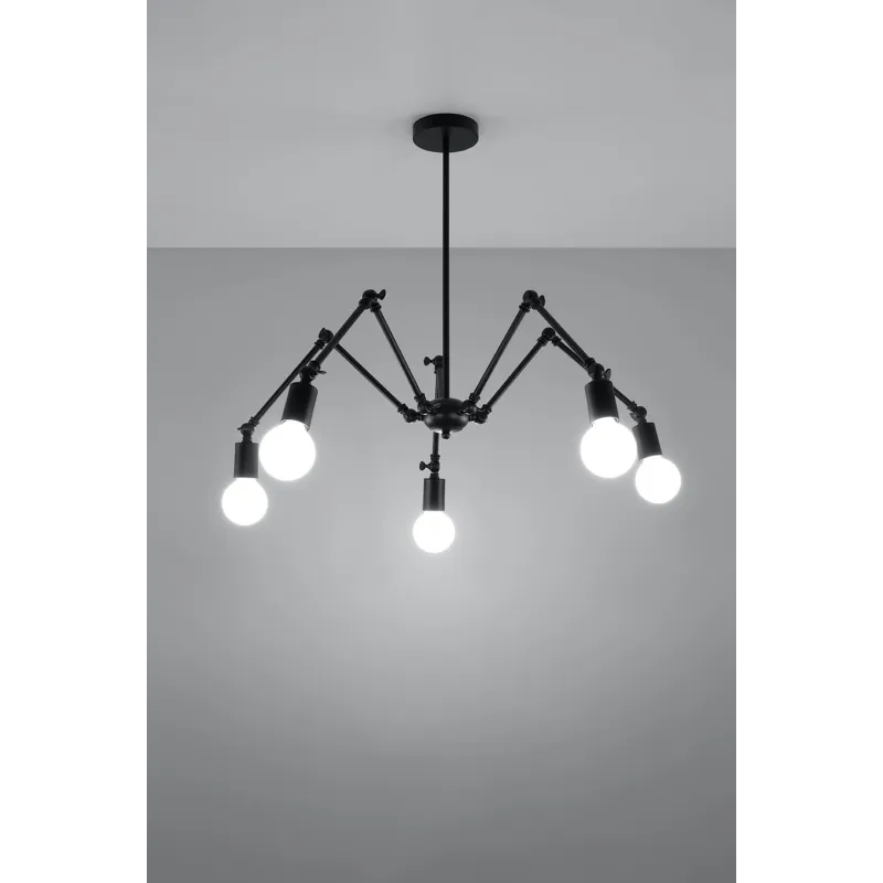 Suspension STARK 5, acier noir - Pas cher