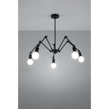 Suspension STARK 5, acier noir - Pas cher