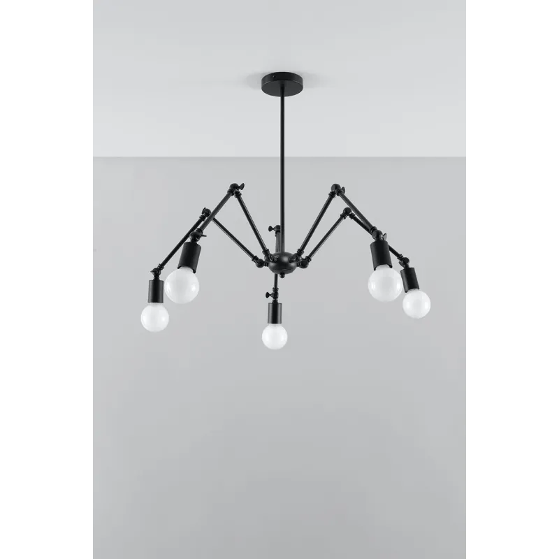 Suspension STARK 5, acier noir - Pas cher