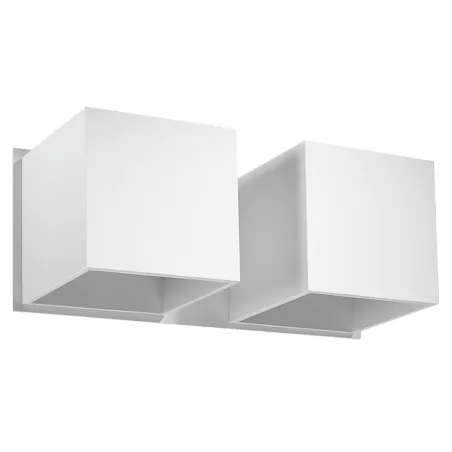 Applique QUAD 2, aluminium blanc - Pas cher