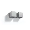 Applique QUAD 2, aluminium gris - Pas cher