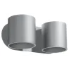 Applique ORBIS 2, aluminium gris - Pas cher