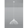 Suspension UMB, acier blanc, E27 - Pas cher