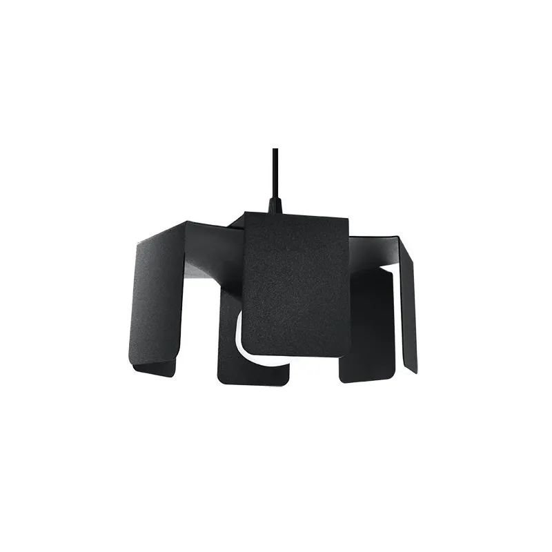 Suspension TULIP, acier noir, E27 - Pas cher