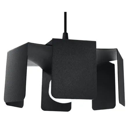 Suspension TULIP, acier noir, E27 - Pas cher
