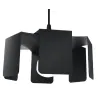 Suspension TULIP, acier noir, E27 - Pas cher