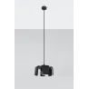 Suspension TULIP, acier noir, E27 - Pas cher
