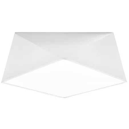 Plafonnier HEXA 35, PVC blanc, E27 - Pas cher