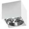Plafonnier BLAKE, aluminium blanc, GU10 - Pas cher