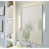 Reglette led 8w sdb cuisine ip44 43cm blanc-cct-820lm-classe 2