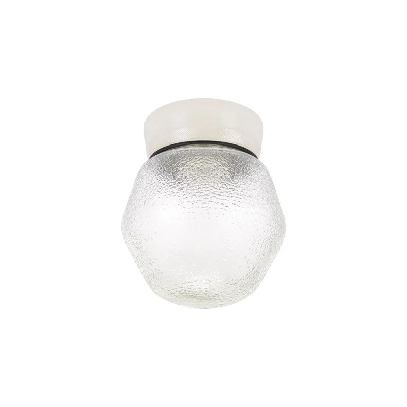 BALL LAMP VERRE Plafonnier Fluo compact/LED - Pas cher