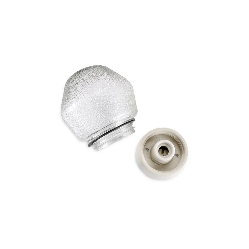 BALL LAMP VERRE Plafonnier Fluo compact/LED - Pas cher